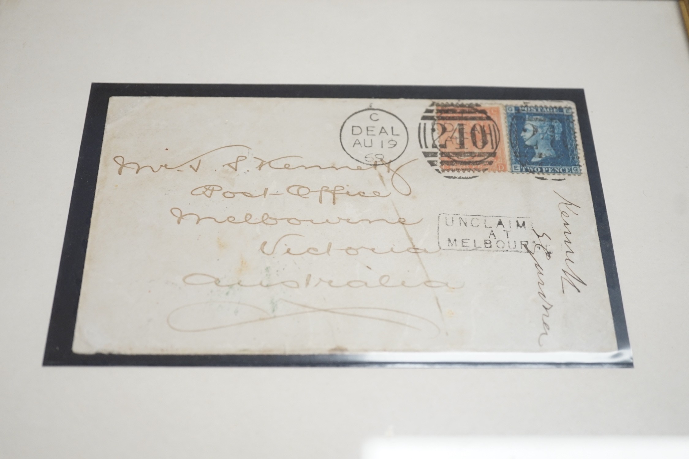 Kent Postal History – four Deal postal covers